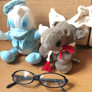 ぬいぐるみ●ドナルドダック&カナダのトナカイの画像