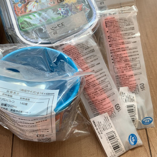 ポケモン お弁当用品5点セット 未開封 日本製　の画像