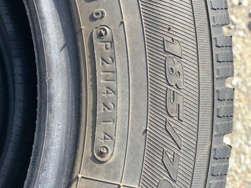 トーヨー　ガリット185/70R14 4本