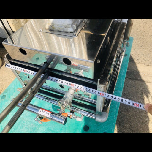【中古品】 いか焼き器　R-402S2 タコせんべい 業務用　プロパンガス