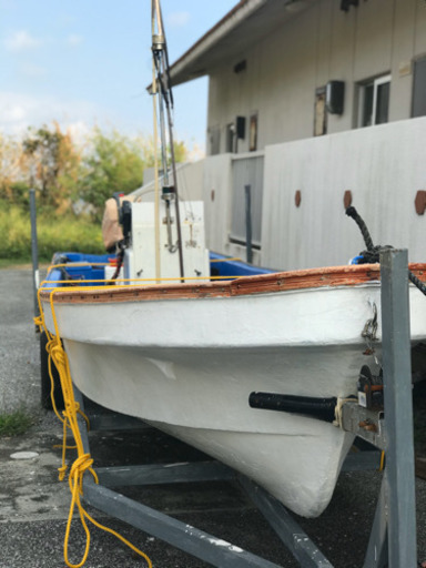 交通船兼釣船　船検付　現状渡し