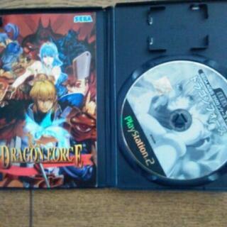 PS2 ソフトセガエイジス2500シリーズドラゴンフォースの画像