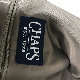 CHAPSジャケット ヘリンボーン柄 XLの画像