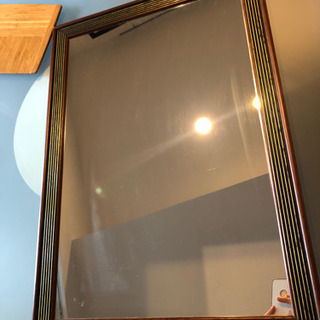 イタリア製　お洒落な鏡　47cm×67cm