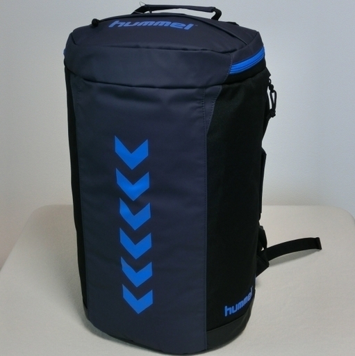 hummel  HFB6121　Dパックリュック　紺　p7255　8,500円＋税　スクエア　ネイビー×サックス　ヒュンメル　TANKPACK