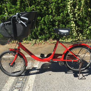 【千葉市】SUNNOREL サンノレル　子供乗せ自転車　20イン...