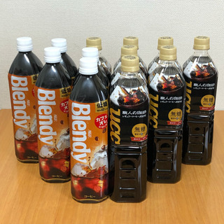 ［受付再開］【値下げ】ボトルコーヒー 「UCC 職人の珈琲（無糖...