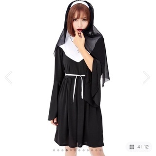 【新品】シスター 修道女 コスプレ 〜ハロウィン〜の画像
