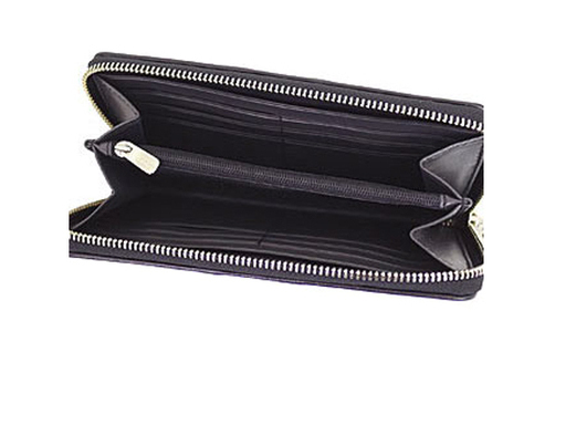 新品 COACH/コーチ シグネチャー PVC×レザー F54630 ラウンドファスナー長財布 スモークブラック 札幌市 白石区 東札幌