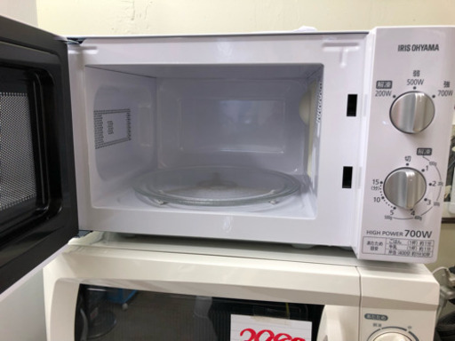 アイリスオーヤマ 2018年 電子レンジ ターンテーブル