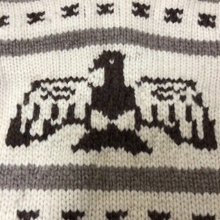 カナダで購入 カウチンの画像