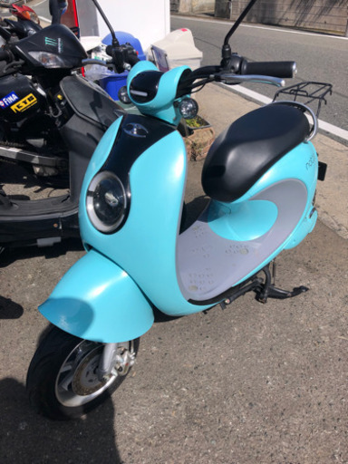 ズーム　ノッテ　新古車　電動スクーター　電気バイク　福岡市南区