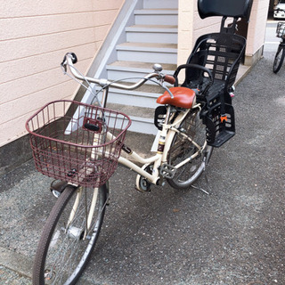 自転車子ども乗せ付き（ヘルメット付き）