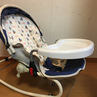 【中古品】KATOJIベビーバウンサー テーブル付き！