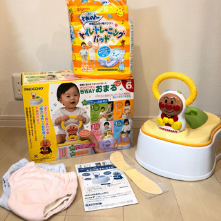 トイレトレーニングセット☆5way アンパンマン おまる☆新品同様