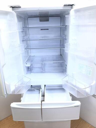 横浜発　冷蔵庫　6ドア　465L　プラズマクラスター　シャープ　省エネ　【消費者還元事業　加盟店です】