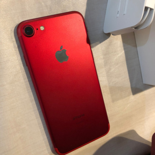 値下げ-iPhone7美品 PRODUCT red ストア 128GB SIMフリー（2)