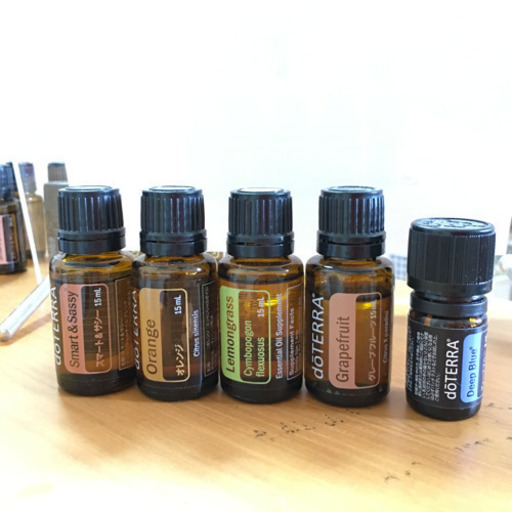 ドテラ アロマ  少しずつ使用してます