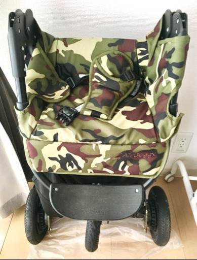 [値下げしました！]AIRBUGGY ベビーカー　＋専用防寒カバー