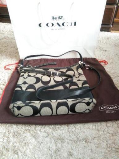 〔取引終了〕値下げしました！美品☆コーチ（COACH）\n2wayショルダーバッグ　美品本物