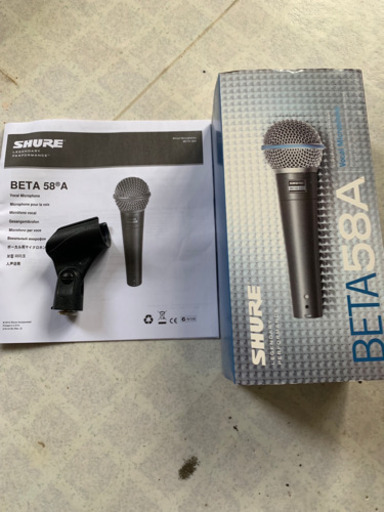 SHURE BETA58A(ダイナミックマイク)