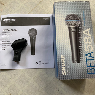 SHURE BETA58A(ダイナミックマイク)