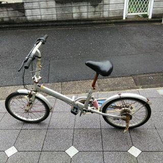 ジャンク　折りたたみ自転車