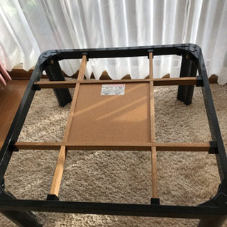 【中古】モダン こたつ天板 リバーシブル 遠赤外線タイプこたつの画像