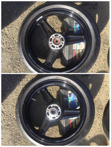 ゼファー750 ＦＲホイールタイヤ付き