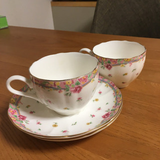 コーヒーカップ２セット HOYA
