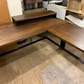 おしゃれなオーダーメイド特大アイアンデスク♪近場送料無料！