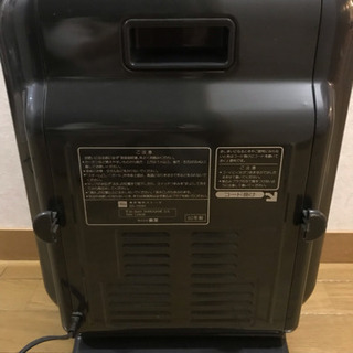 【中古】東芝電気ストーブ（スチーム機能付き）の画像