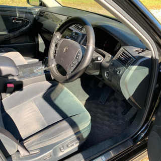 H19 GRS180クラウンアスリート 黒 後期 サンルーフ 2.5 60thの画像