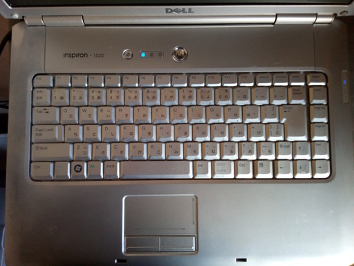 ノートパソコン DELL inspiron 1520 Windows10 Pro