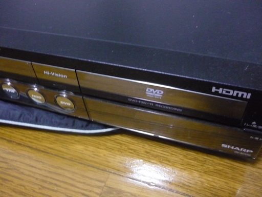 シャープ　HDDレコーダー