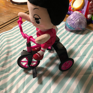 チコちゃんに叱られる自転車ぬいぐるみ  新品！の画像