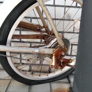 七年間使用した　自転車の画像
