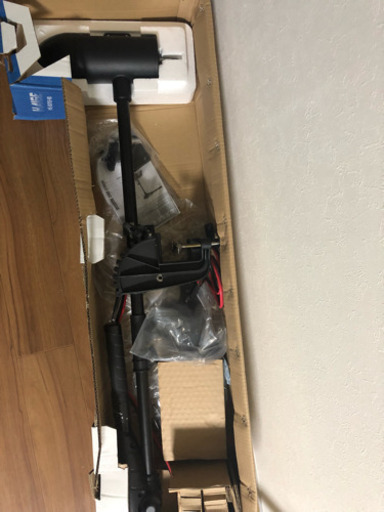 ゴムボートエレキモーターセット