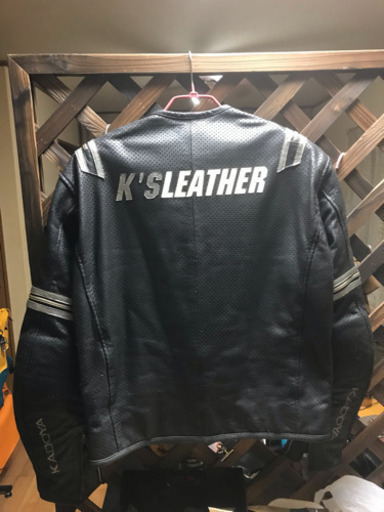 カドヤ 2Way レザーメッシュジャケット 3L