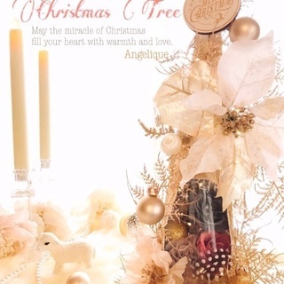 2019クリスマス企画⭐︎プリザーブドフラワー豪華LEDライト付...