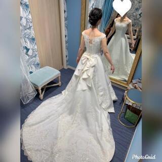 ウェディングドレス アイボリー MATSUOの画像