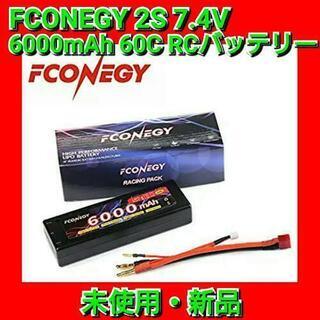 FCONEGY 2S 7.4V 6000mAh 60C RCバッ...
