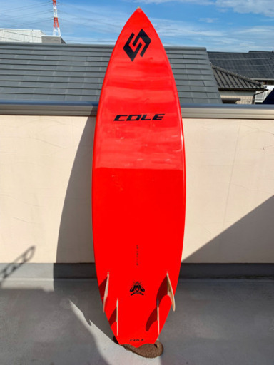 鹿児島手渡し★コール 稀代の名作・COLE FireFly 6’0”ショート