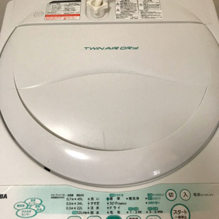 TOSHIBA 全自動洗濯機　2011年製　4.2kg 無料!の画像