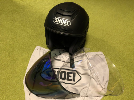 【値下げ】ヘルメット SHOEI J-FORCE4 ミラーシールド、曇り止めシート付き