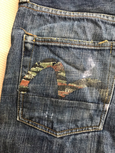 EVISU ジーンズ 希少 レア 迷彩柄 限定