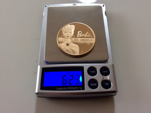 【60枚限定品】2019年 バービーデビュー60周年 500ドル金貨 ピンクダイヤモンド付 プルーフ