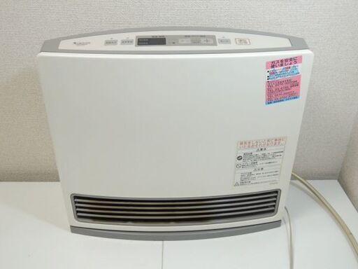 東京ガス ノーリツ スタンダード 30号 ガスファンヒーター 【ガス種:都市ガス12A13A用】 RNR-3409-W GFH-3500S-W1 ホース付き