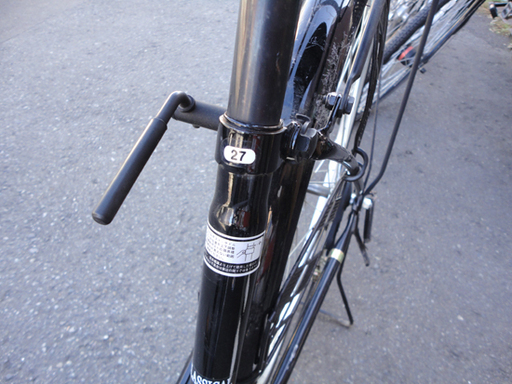 CLASSICAL family 自転車 27インチ ブラック 黒 ママチャリ 変速無し サイクル 札幌市 白石区 東札幌