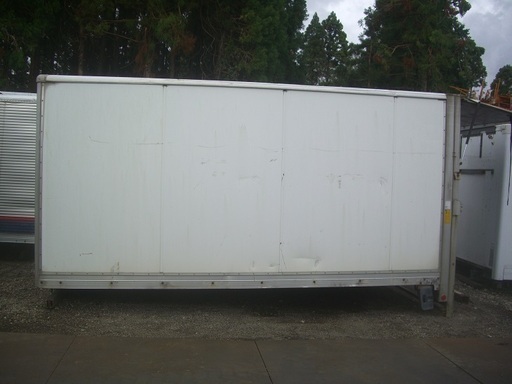 ♪千AA37♪物置♪コンテナ♪激安・買得♪後ろドアなし♪アルミ箱♪